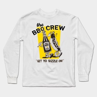 The BBQ Crew - Tomato sauce and hot dog Long Sleeve T-Shirt